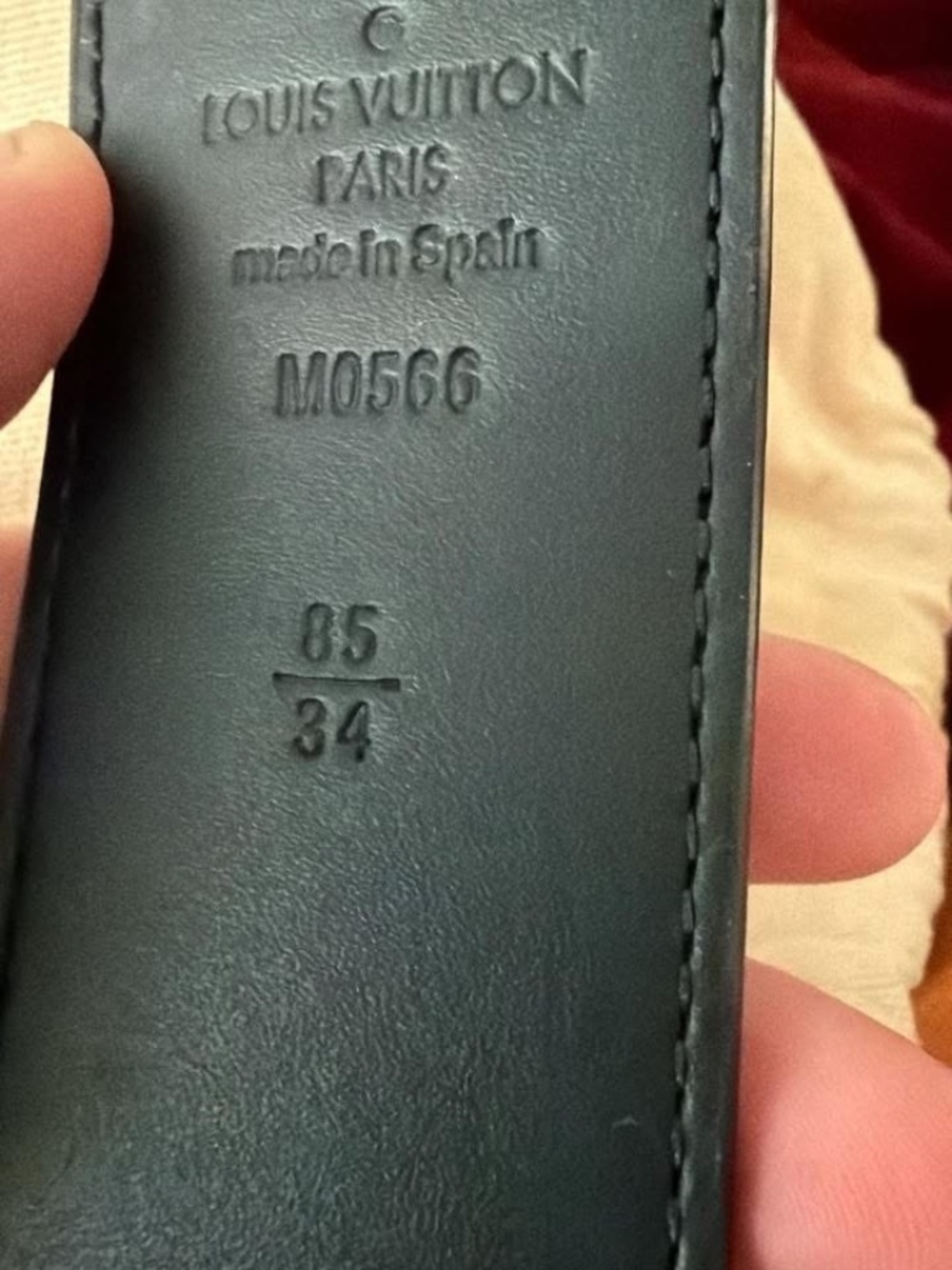 Authentic Louis Vuitton Belt - Picture 3 of 5